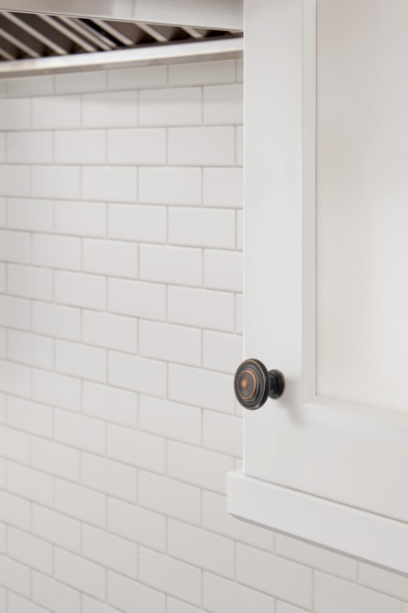 Amerock | Cabinet Knob | Oil Rubbed Bronze | 1-5/16 inch (33 mm) Diameter | Inspirations | 1 Pack | Drawer Knob | Cabinet Hardware - Image 2